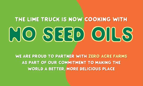 Cooking with non-seed oils