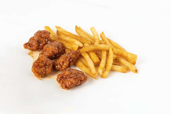 5 Boneless Wings with Fries