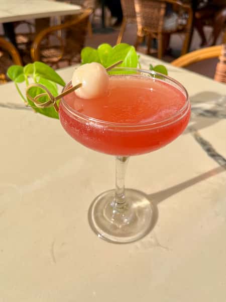 Lychee Pom Martini