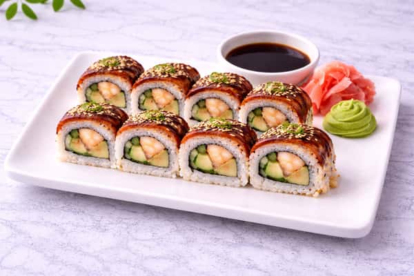 Dragon Roll (8 pcs)