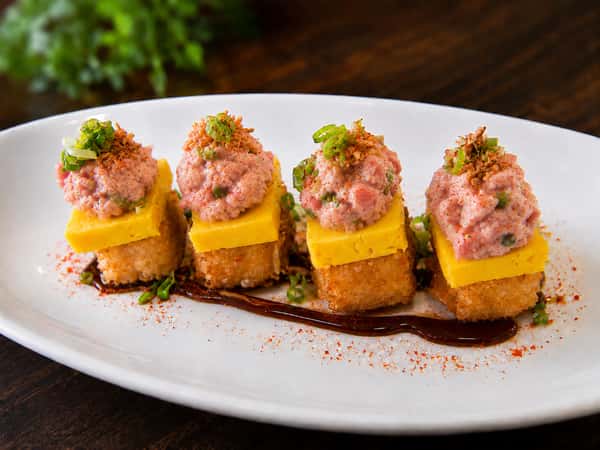 Crispy Rice Sushi Bites