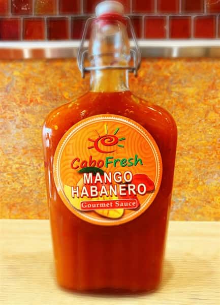 16oz Glass Bottle - Mango Habanero Sauce