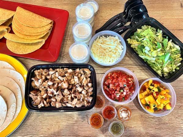 TACO PARTY - BUILD YOUR OWN 12 TACOS