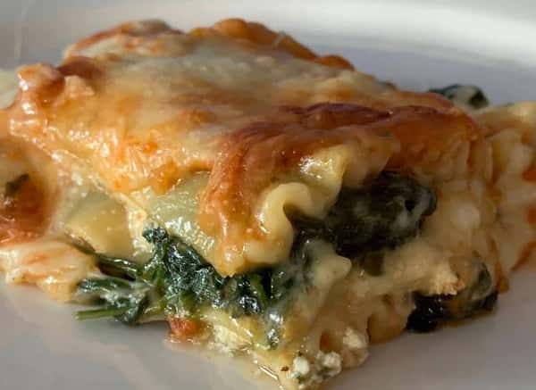 Spinach & 3 Cheese Lasagna