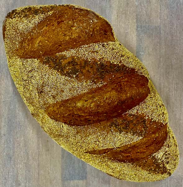 Rye Loaf Sliced