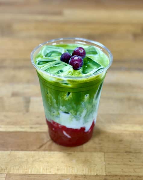 NEW!!! Iced Cranberry Matcha