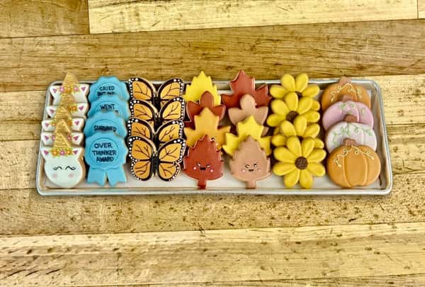 Hand Decorated Fall Cookies