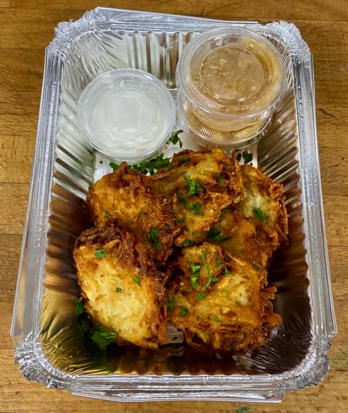 potato latkes