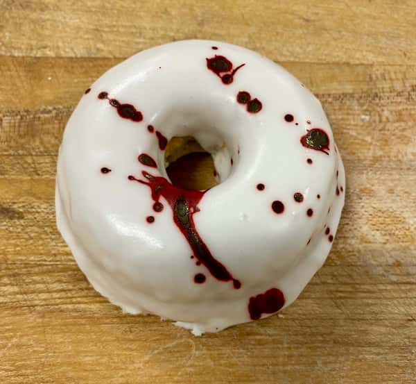 Halloween Cinnamon Donut