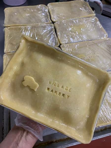 Pot Pie ready to be baked