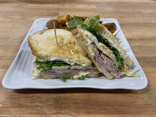 Ham and Gruyere Breakfast Sandwich