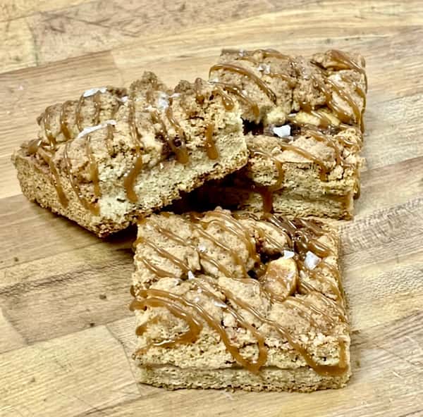 NEW!!! Salted Caramel Apple Bar