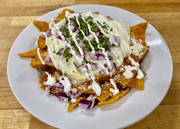 Chilaquiles Rojos