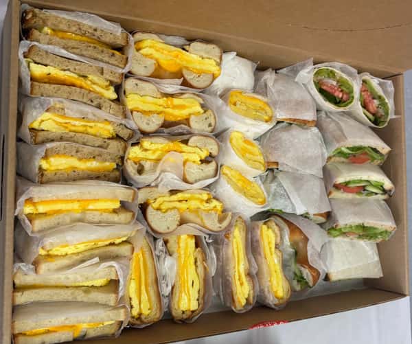 30 Half Breakfast Sandwiches