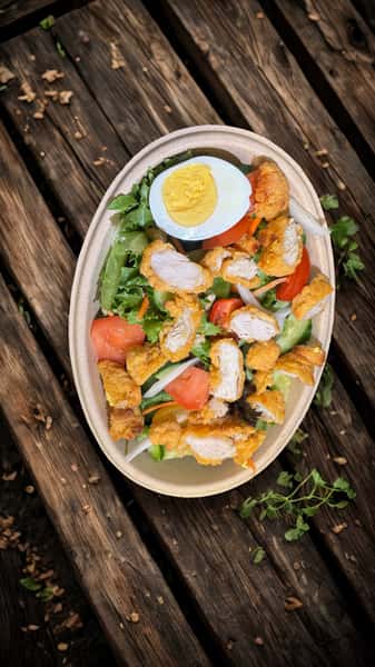 Shieldmaiden's Crispy Chicken Salad