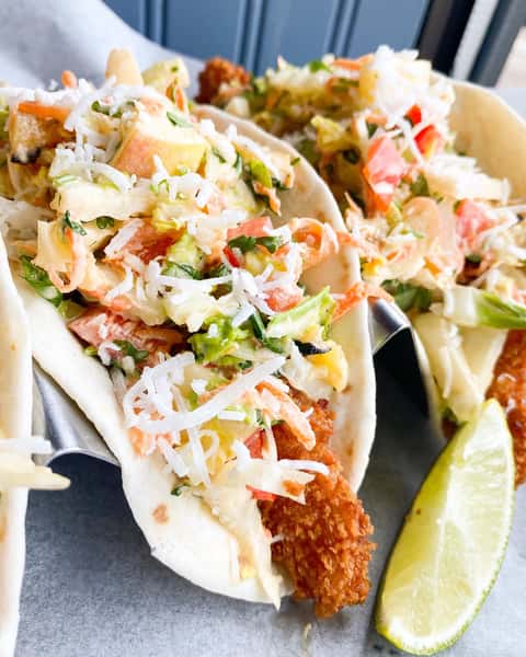 3 Tropical Chicken Tacos