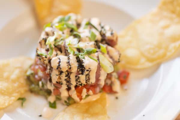 Ahi Tuna Tostada