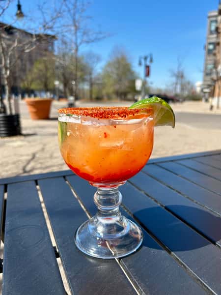Spicy Passionfruit Margarita