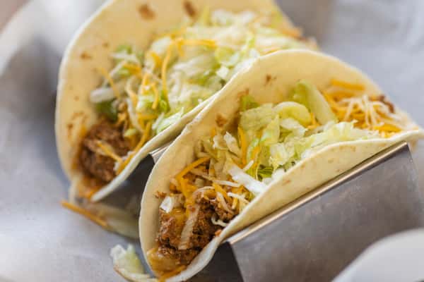 3 Beef and Potato Tacos