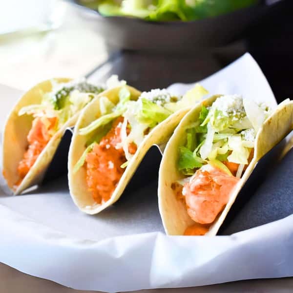 3 Firecracker Shrimp Tacos