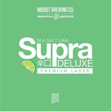 Supra Deluxe Sea Salt Lime Lager - Modist