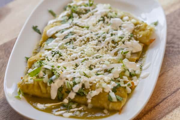 Enchiladas Verdes
