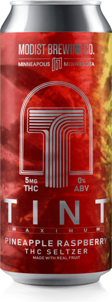 Modist Tint THC Seltzer - Raspberry Pineapple