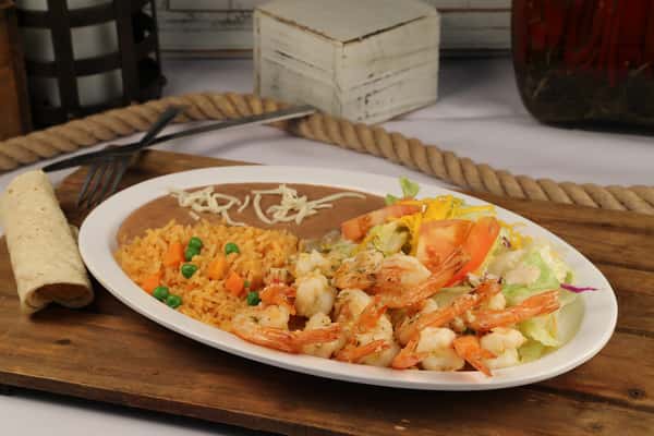 52. Camarones Al Ajo