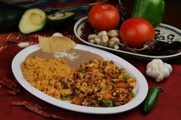 Huevos Con Chorizo