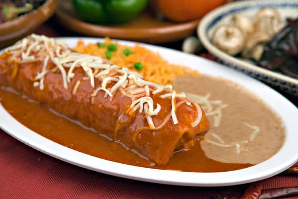 BURRITO ENCHILADO COMBO