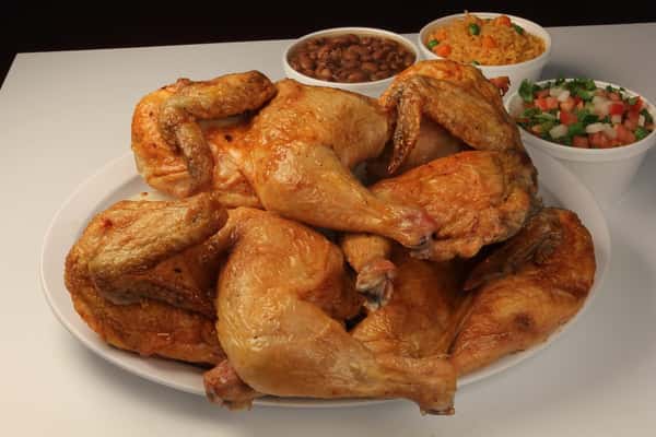 2 Pollo Asado Enteros
