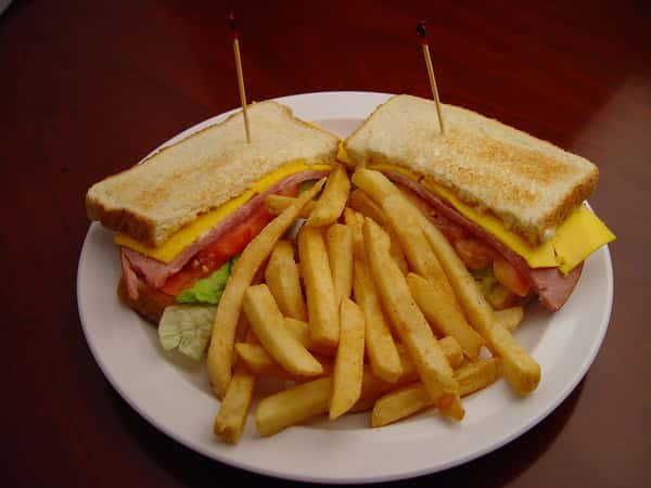 67. Ham and Cheese Sandwich