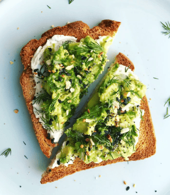 #2 AVOCADO SPREAD/ CREAM CHEESE/ EVERYTHING SEASONING