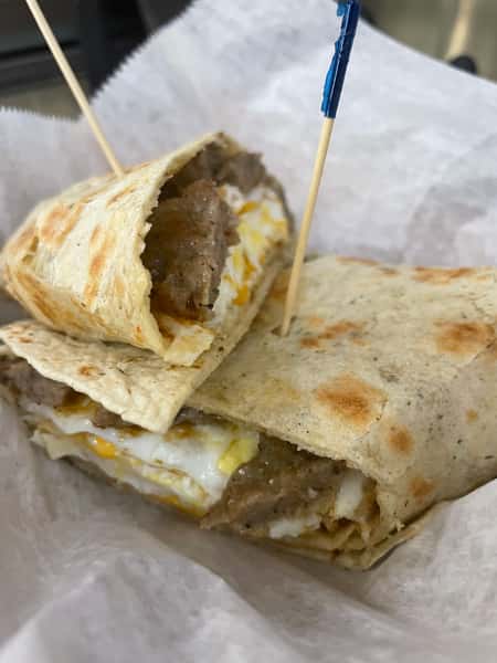 Egg, Sausage & Cheddar