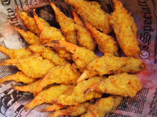 deep fried crab legs