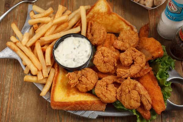 Catfish & Shrimp Platter