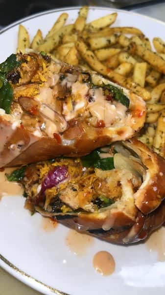 Deep Fried Salmon Rolls