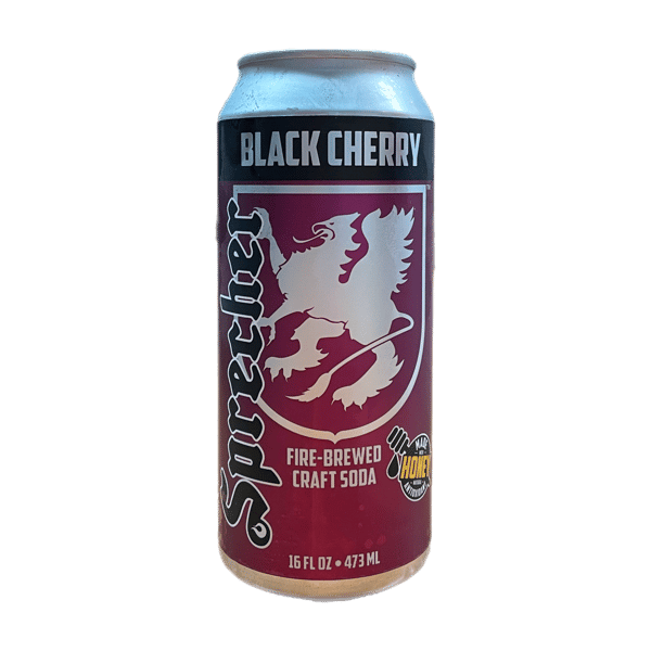 Sprecher Black Cherry Soda (16oz Can)