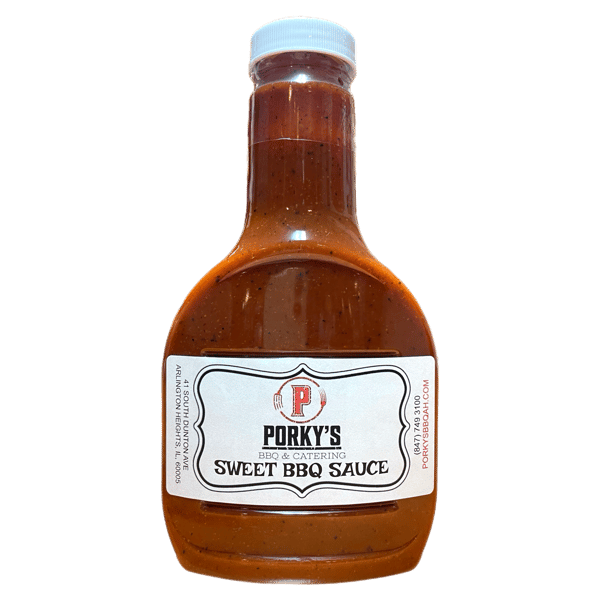 Bottle of House-Made BBQ Sauce
