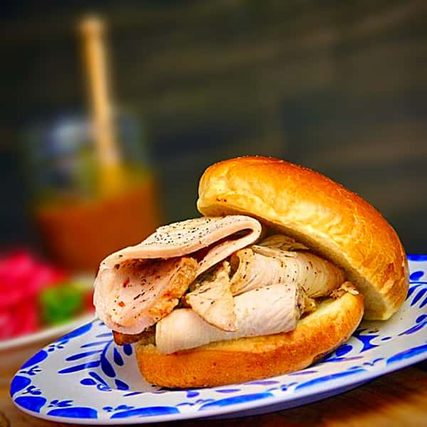 Smoked Sliced Turkey Sandwich