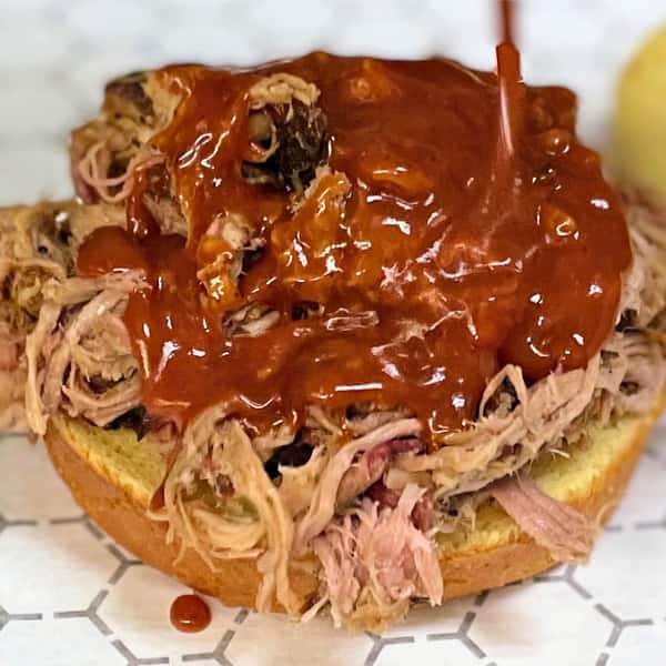 Smoked Pulled Pork Sandwich