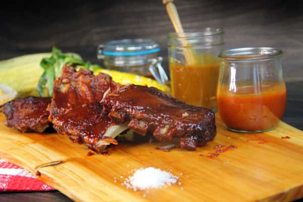 ribs and sauces