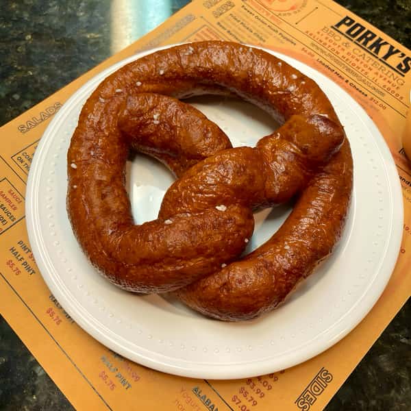Hot Pretzel with Cheese