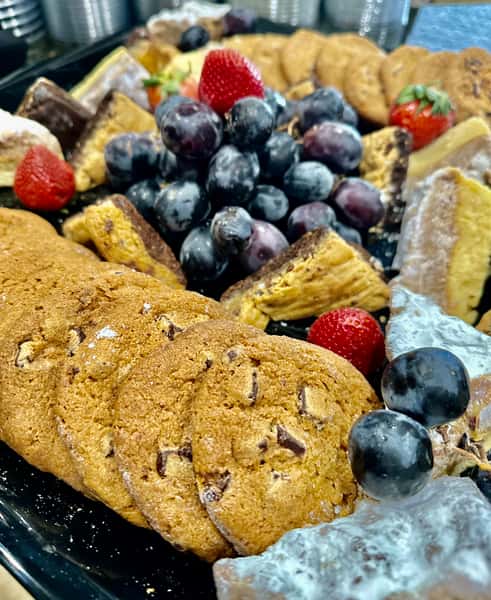cookies and fruit