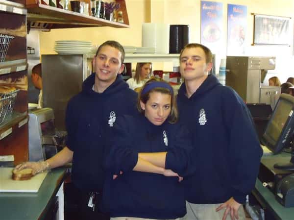3 staff workers