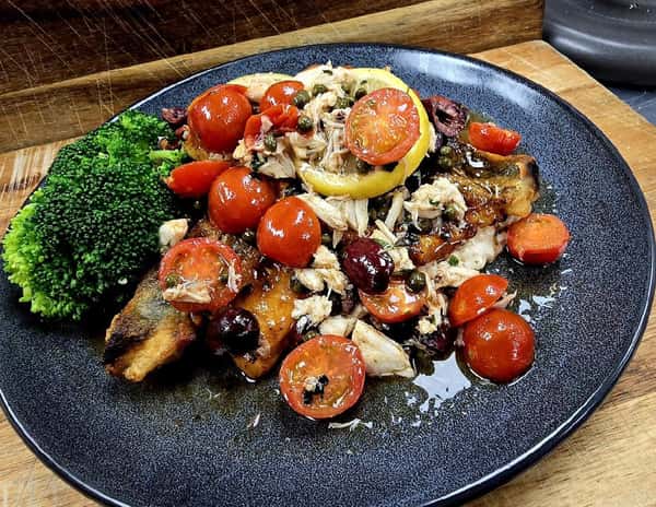 Branzino con Granchio