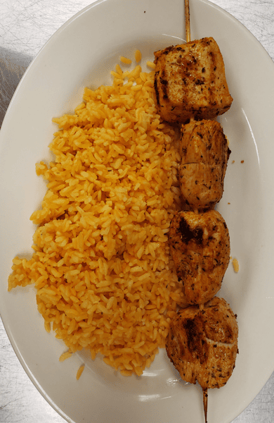 Kid's Chicken Kebab