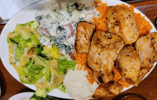Chicken Kebab Plate