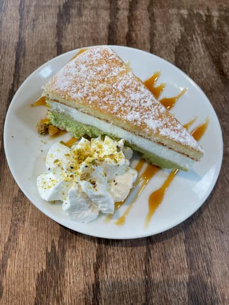 Pistachio Cloud Cake