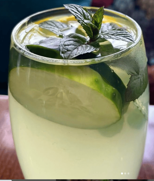 Mint Cucumber Lemonade